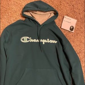Green Champion Hoodie